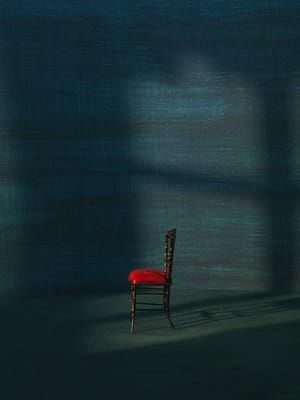 Artwork Title: Mood indigo (La chaise)