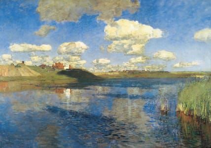 Artwork Title: The Lake. Rus