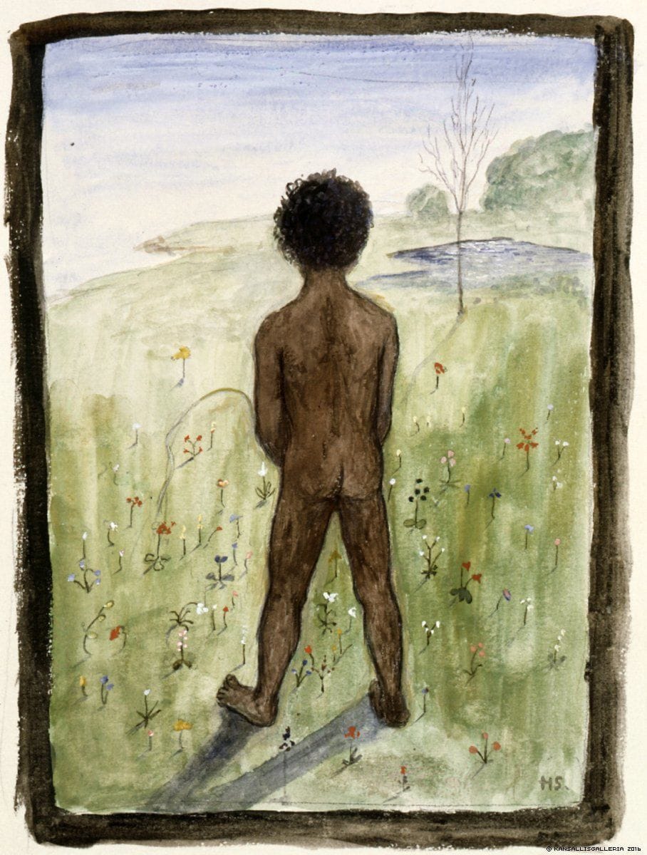 Artwork Title: Black Boy on the Meadow