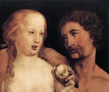 Artwork Title: Adam & Eve, (1517