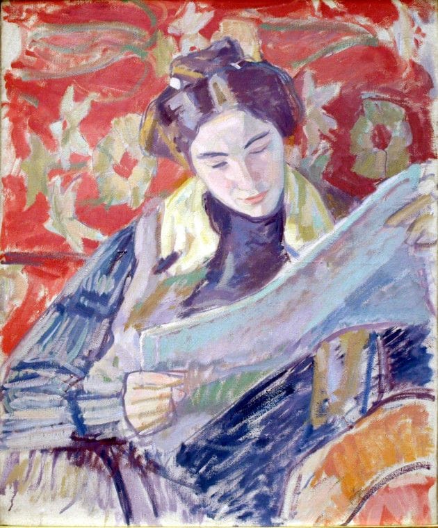 Artwork Title: Renia Reading in Kalwaria