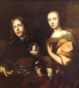 Artwork Title: Self Portrait with Wife