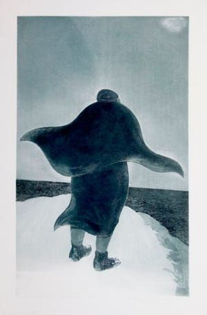 Artwork Title: Aunt Mag Feltham on Bragg’s Island