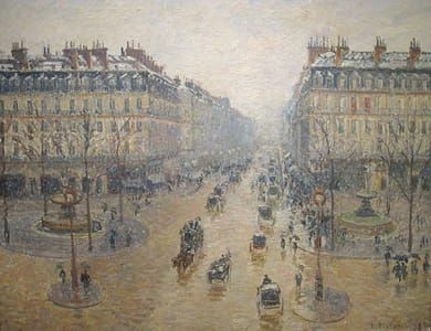 Artwork Title: Avenue de l'Opéra