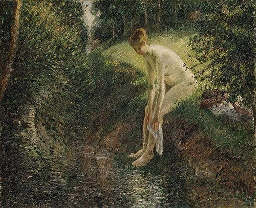 Artwork Title: Bather In The Woods