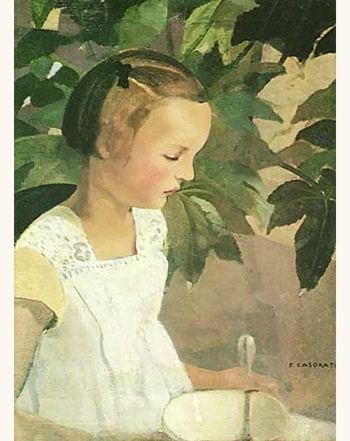 Artwork Title: Girl With Bowl