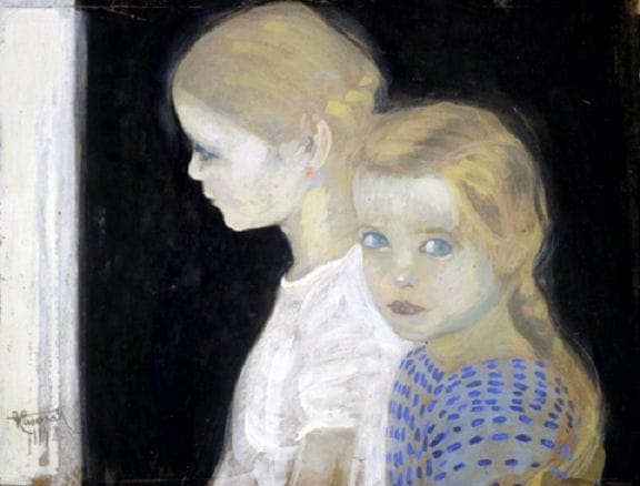 Artwork Title: Due Bambine (Two Girls)