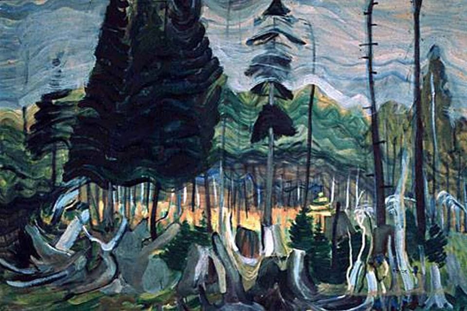 Artwork Title: Forest Clearing, Langford