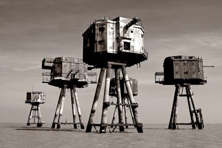 Artwork Title: Maunsell Sea Forts Herne Bay