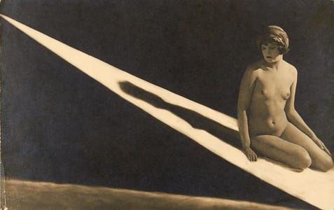 Artwork Title: Untitled (Nude with shadow)