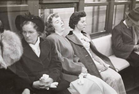 Artwork Title: Women In A Subway Car