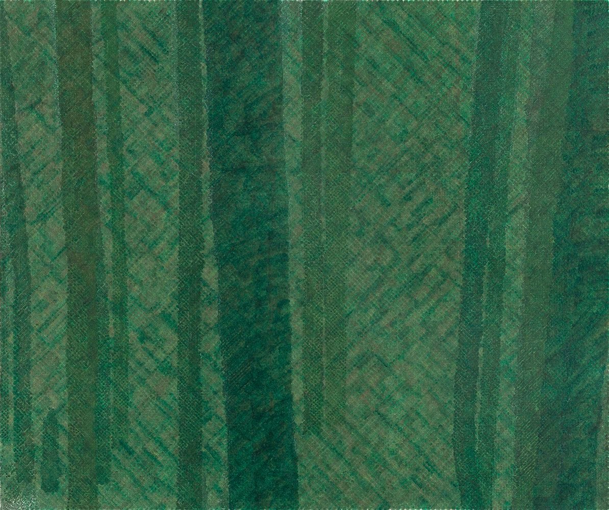 Artwork Title: Thousand-Layer Green No. 3