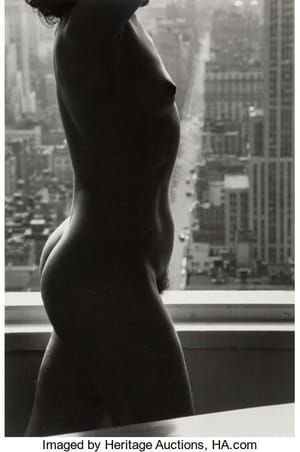 Artwork Title: Nude in front of window (from the suite Primavera in New York)