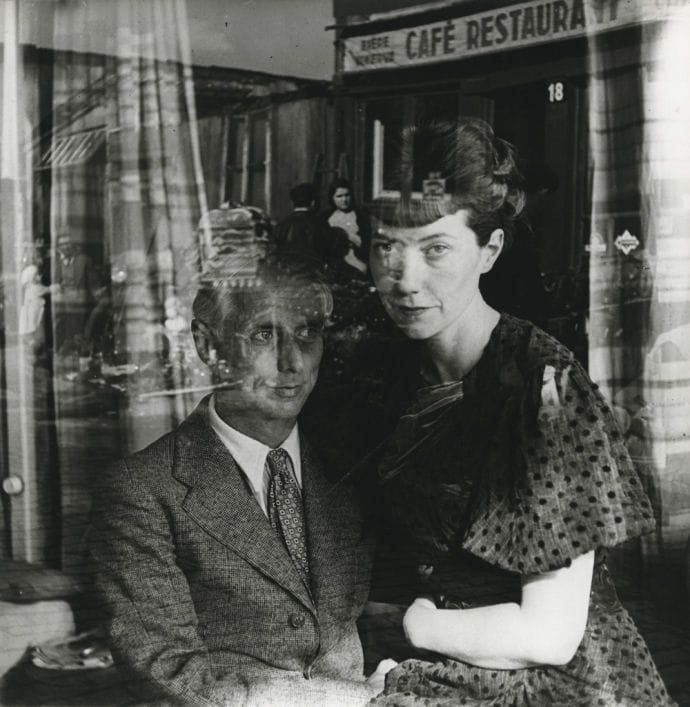 Artwork Title: Max Ernst and his wife, Marie-Berthe Aurenche, Paris