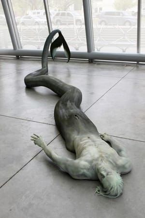 Artwork Title: Merman Sculpture