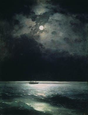 Artwork Title: The Black Sea at Night