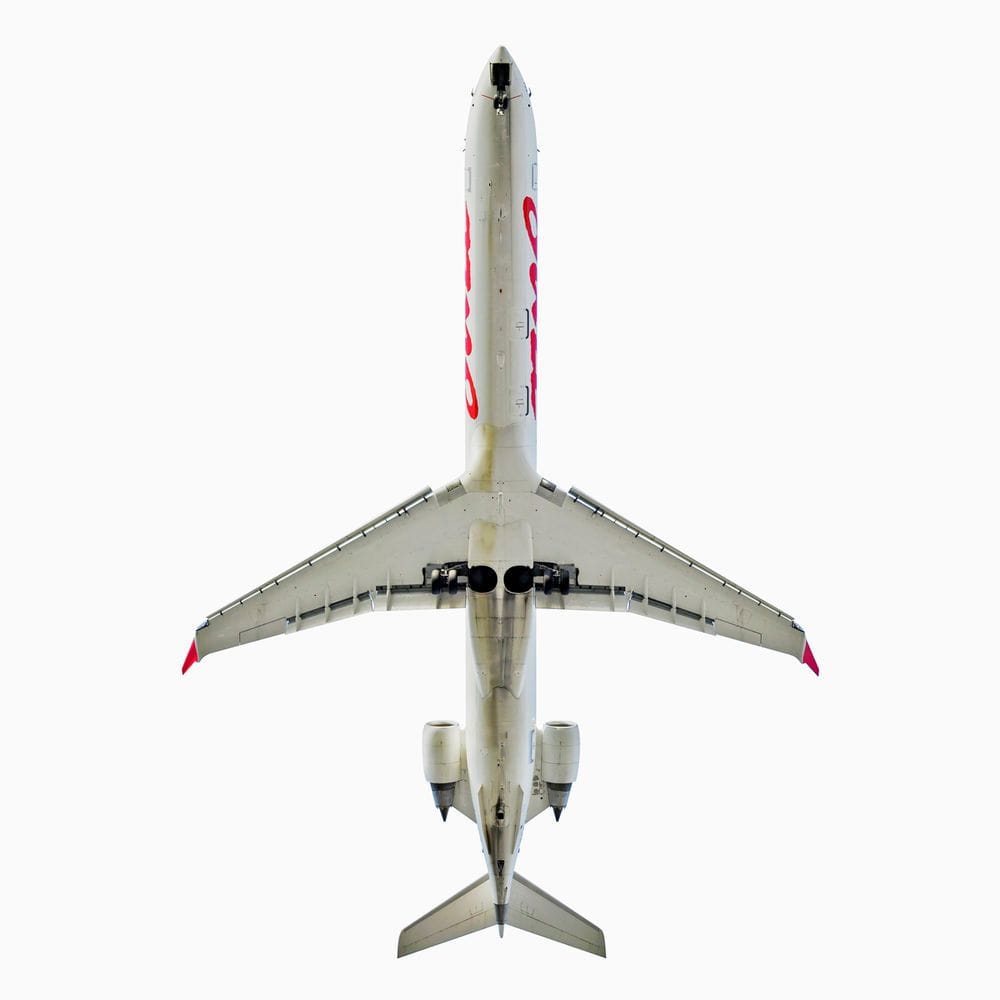 Artwork Title: Air Canada Jazz Bombardier CRJ705