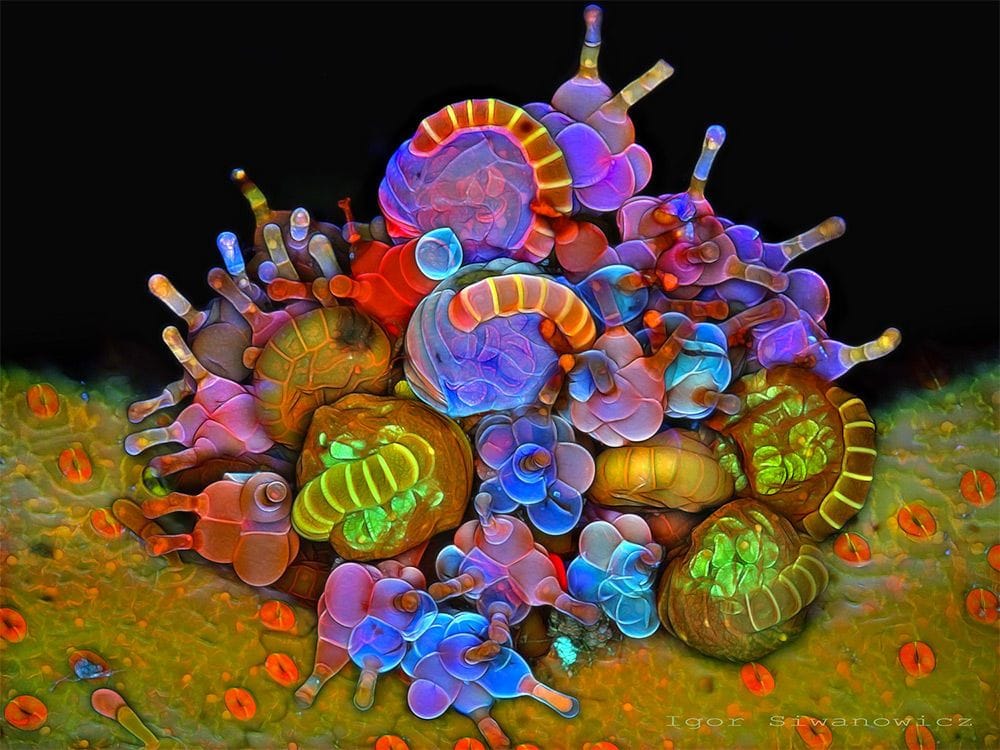 Artwork Title: Paraphyses & Sporangia