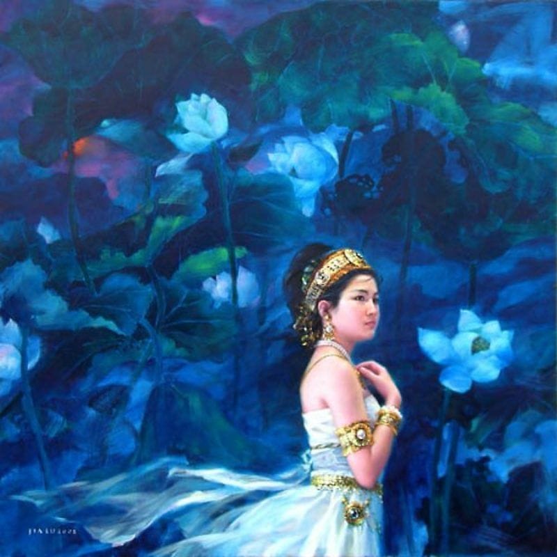 Artwork Title: Lotus Bodhusattva