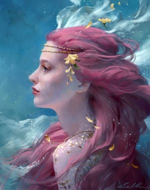 Artwork Title: Mermaid Portrait