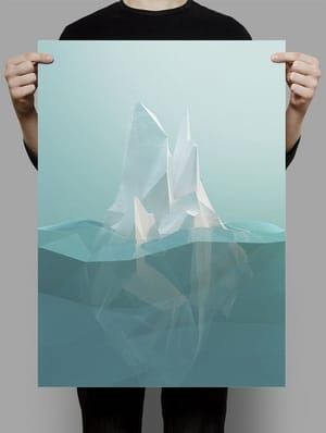 Artwork Title: Iceberg