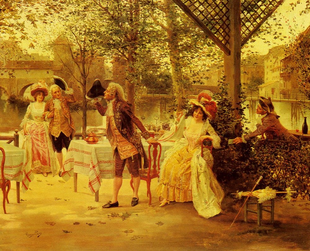 Artwork Title: A Cafe By The River