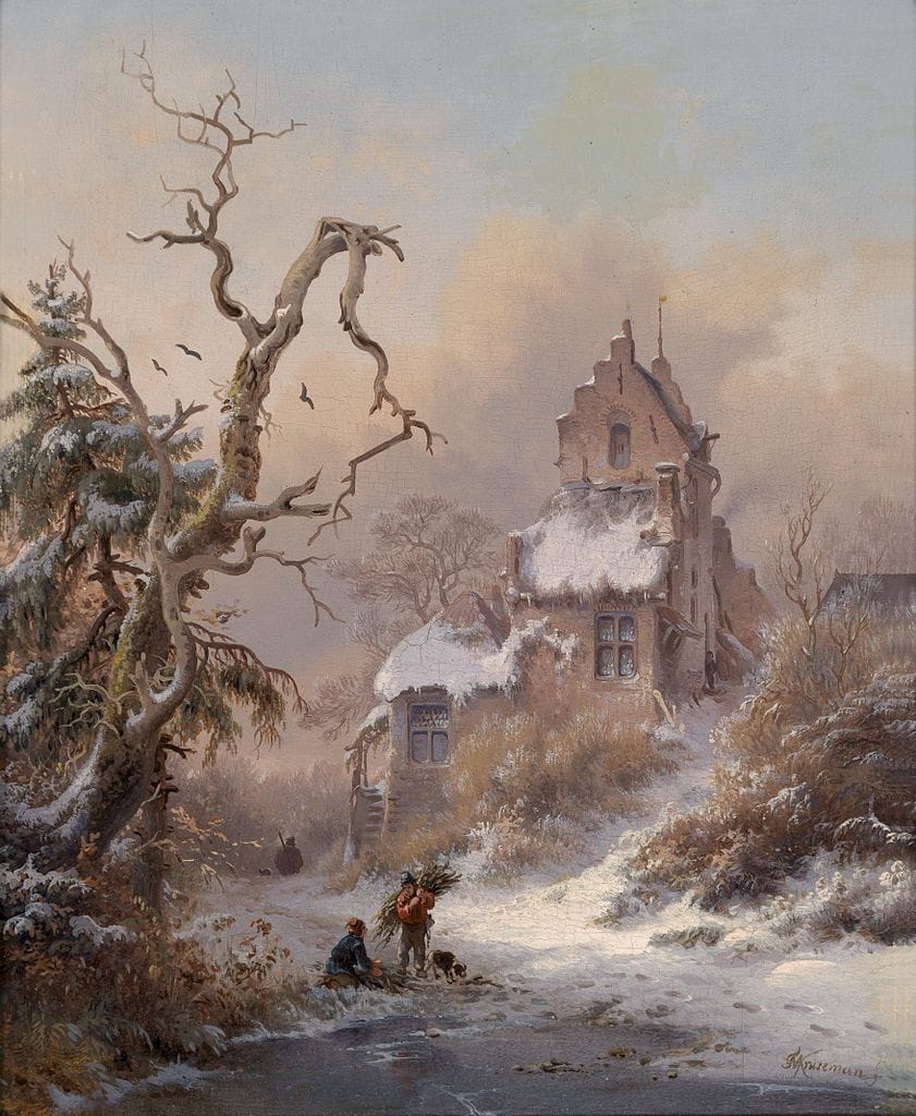 Artwork Title: Winter Landscape
