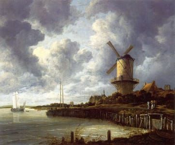 Artwork Title: Mill at Wijk Near Duursteede