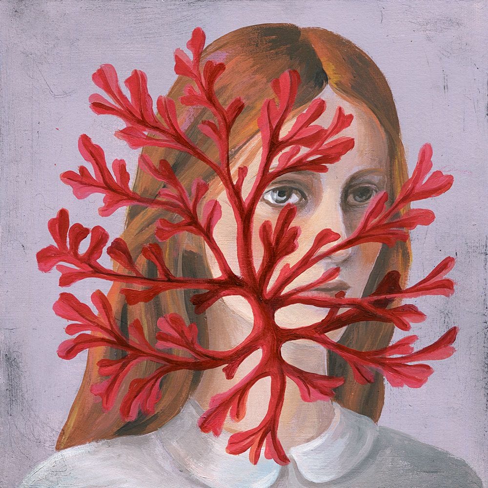 Artwork Title: Girl With Lichen (Maria Sibylla)
