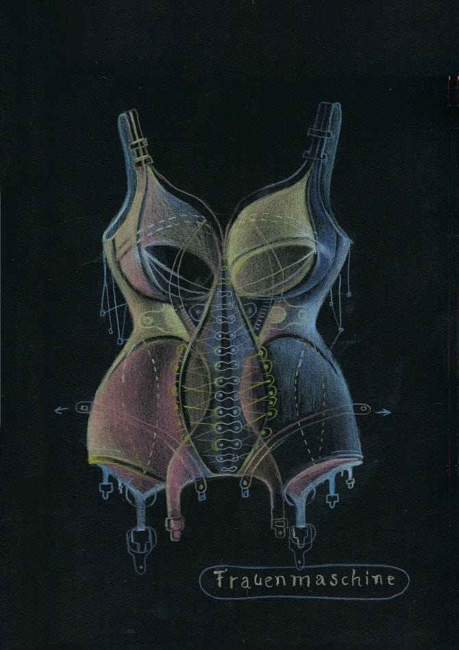 Artwork Title: Frauen Maschine