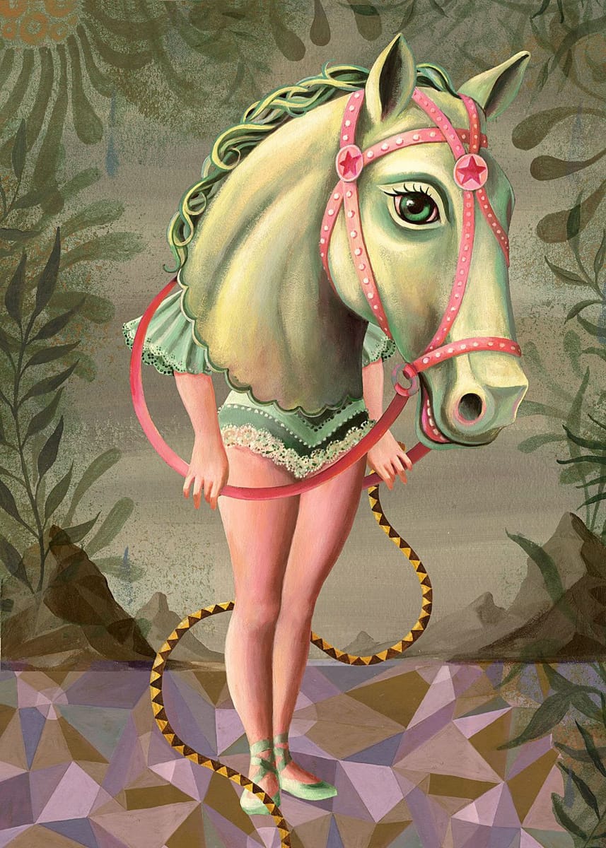 Artwork Title: The Horsegirl