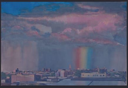 Artwork Title: Rainbow Tornado 1