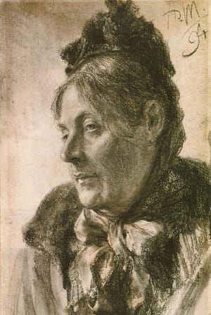 Artwork Title: The Head of a Woman