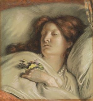 Artwork Title: Convalescent, Portrait of the Artist’s Wife