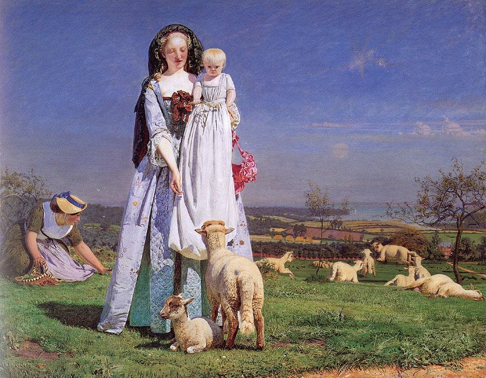 Artwork Title: The Pretty Baa Lambs