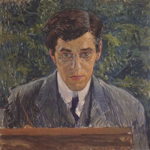 Artwork Title: Portrait of the painter Carl Otto Czeschka