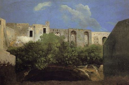 Artwork Title: Ruins in Naples