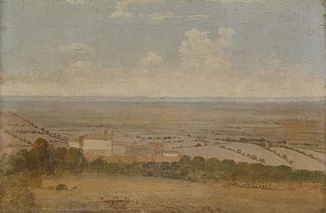 Artwork Title: Landscape with a Distant View of the Sea (Italy)