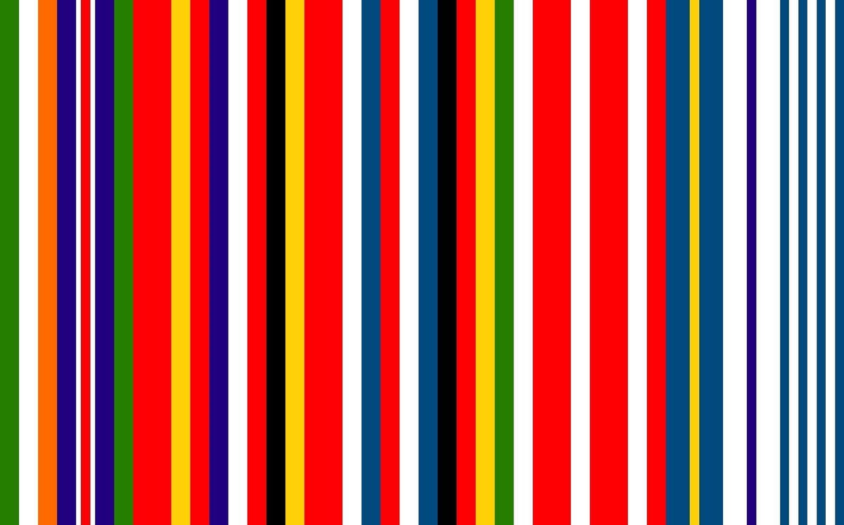 Artwork Title: Barcode Flag, European Flag Proposal