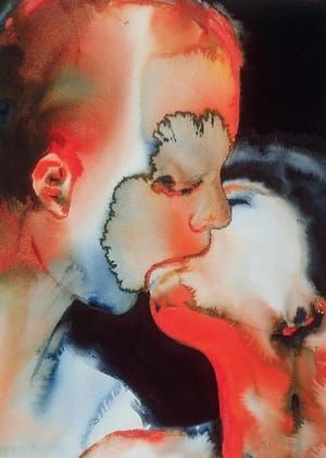 Artwork Title: Close-Up Kiss
