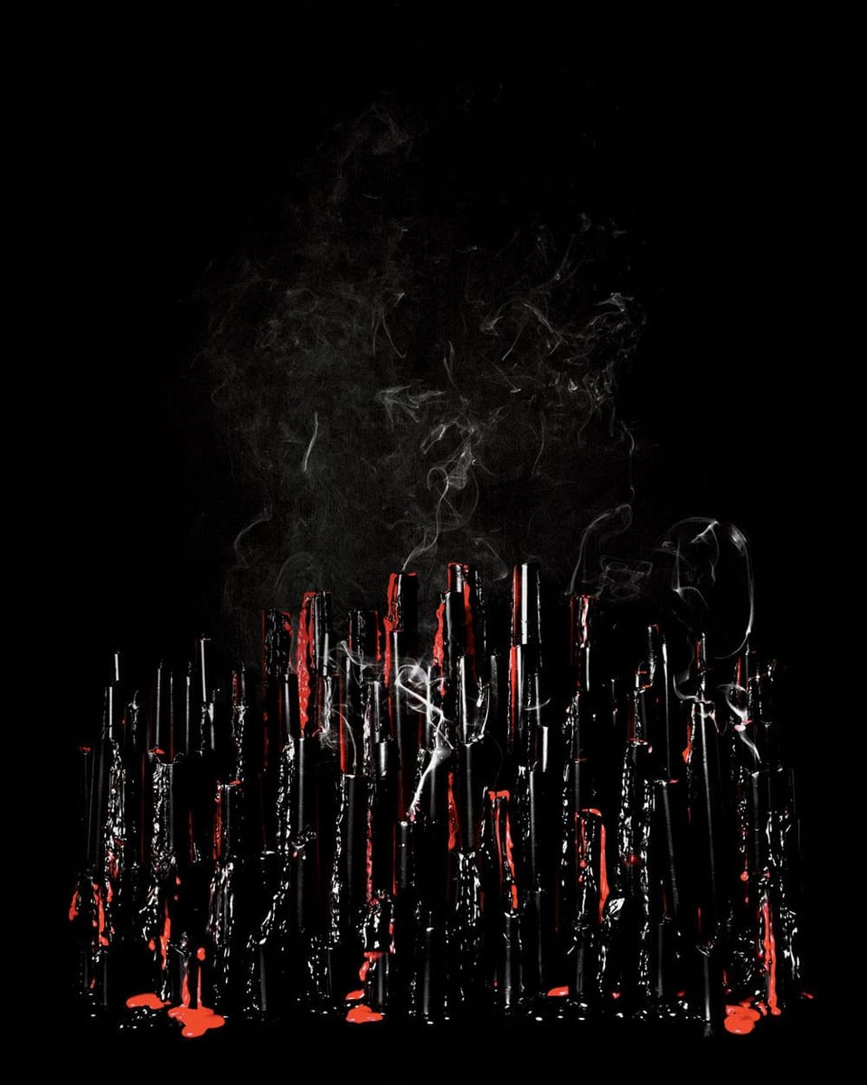 Artwork Title: Blown-Out Candles (Blood)
