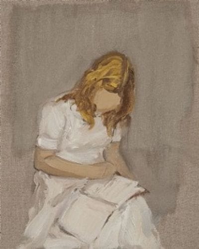 Artwork Title: Girl in White