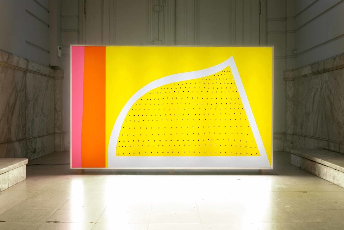 Artwork Title: If A Small A Mountain Of Holes Is A Mine What's Ours