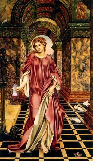 Evelyn De Morgan - Our Lady of Peace, 1902