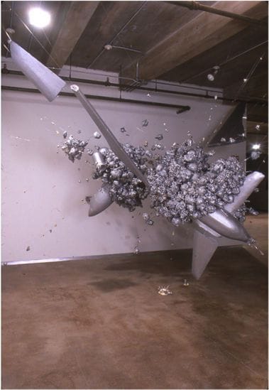 Artwork Title: Exploding Plane