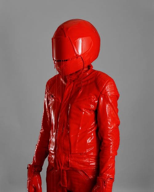 Artwork Title: Man in Red Leather Suit