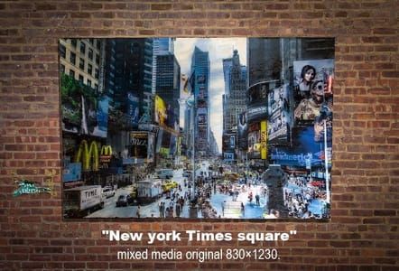 Artwork Title: New york Times square