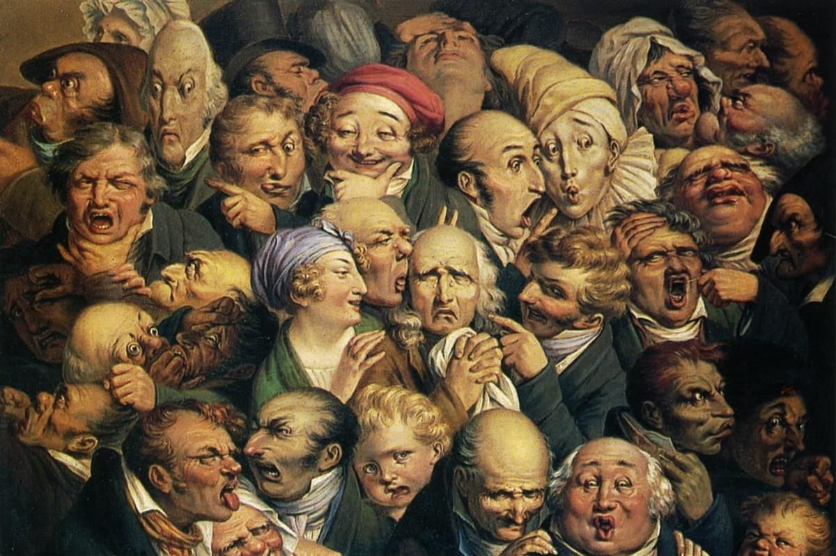 Artwork Title: Meeting Of 35 Heads Of Expression