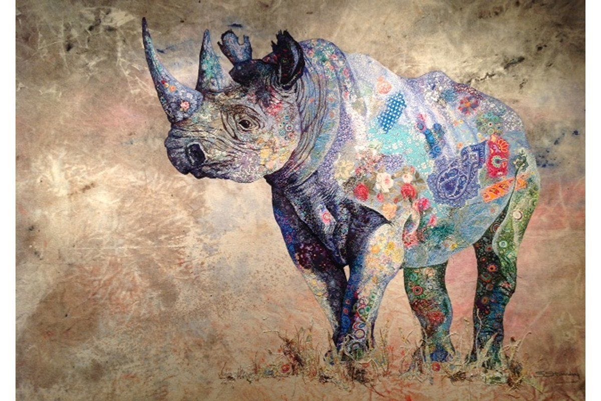 Artwork Title: Black Rhino