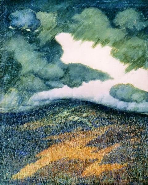 Artwork Title: Storm Clouds, Maine